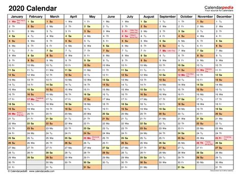 Year View Calendar Excel Ten Free Printable Calendar 2021 2022
