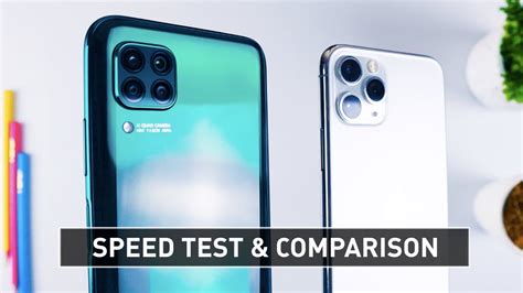 Huawei Nova 7i Vs Iphone 11 Pro Speed Test Zeibiz Youtube
