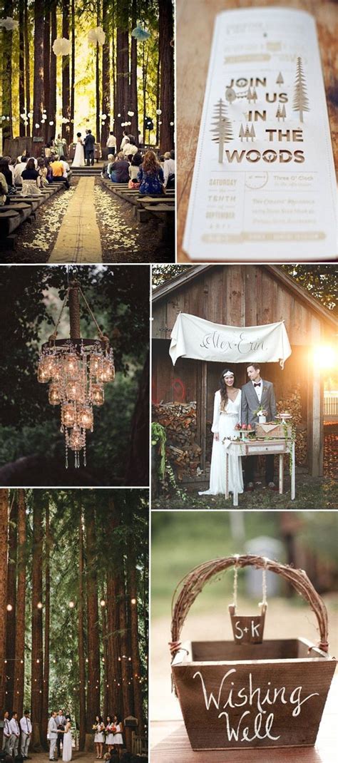 33 Enchanting Summer Woodland Wedding Ideas To Inspire Mrs To Be
