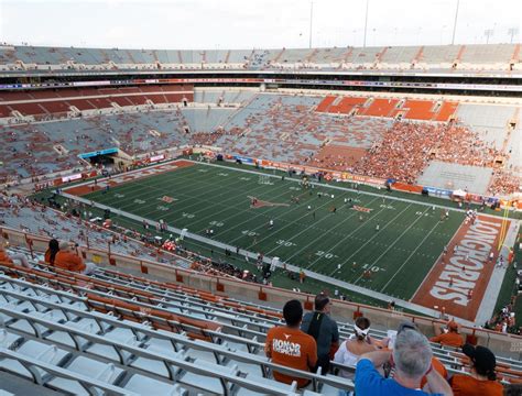 Darrell K Royal Texas Memorial Stadium Section 102 Seat Views Seatgeek