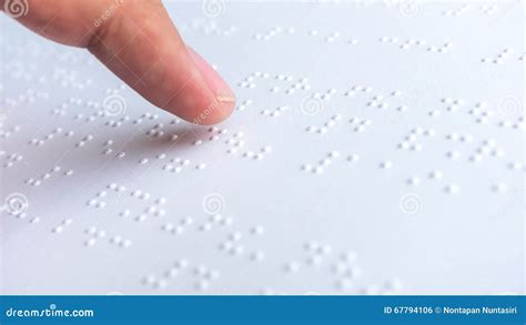 Braille Text Alphabet Stock Photo Image Of Background 67794106