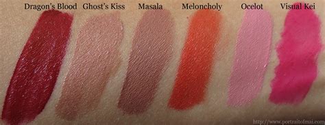 More Fyrinnae Lip Lustres Lip Swatches Review And Photos Portrait Of Mai