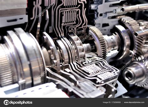 Cross Section Of An Automatic Transmission Stock Photo By ©lorakss