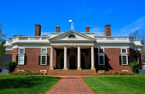 Thomas Jefferson Monticello Plantation In Charlottesville Virginia