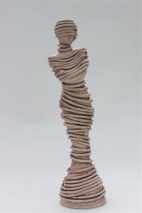 Ferri Farahmandi Sculpture Art Clay Ceramic Sculpture Figurative