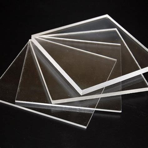 Glossy Rectangular Altuglas Transparent Acrylic Sheet Thickness 08mm