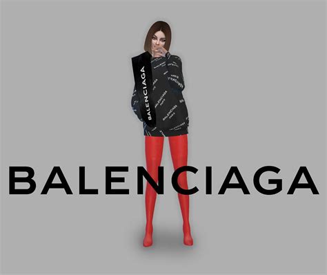 Balenciaga Collection By Sims Runway Sims Sims 4