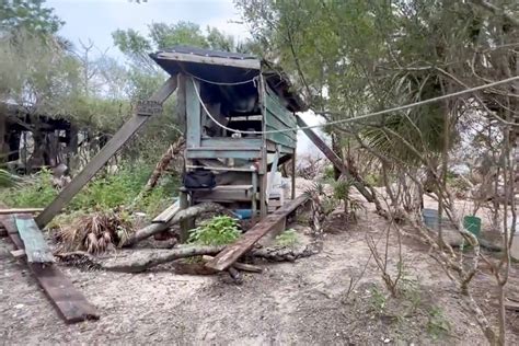 Florida Police Dismantle Squatters Booby Trapped Meth Island Camp
