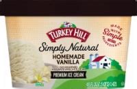 Turkey Hill Simply Natural Homemade Vanilla Ice Cream 48 Fl Oz Fred