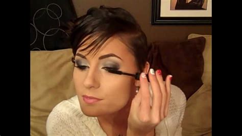 Metallic Smokey Eyes With Red Lips Makeup Tutorial By Florina The