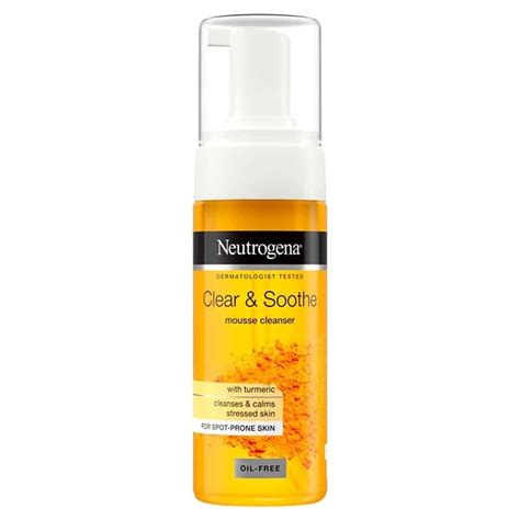 Neutrogena Clear And Soothe Mousse Cleanser