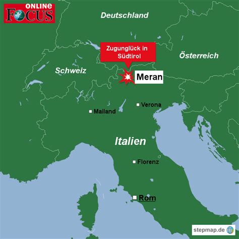 Startseite landkarten europa italien österreich und südtirol. Zugunglück in Südtirol von FOCUS - Landkarte für Italien