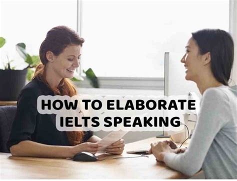 How To Elaborate Ielts Speaking Career Zone Moga
