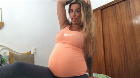 Charlie Z Your Sexy British Milf Pregnant Gym Girl Wants Her Belly