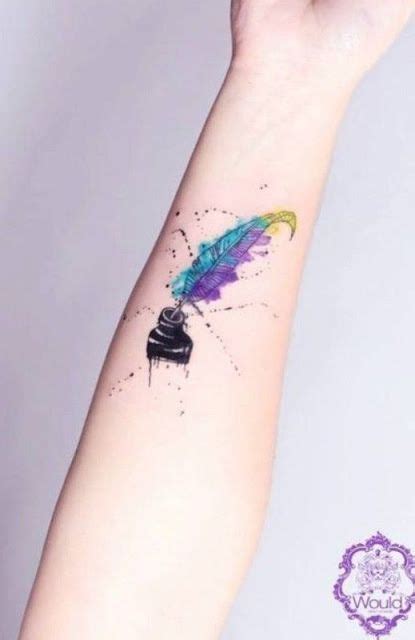 35 Lindas Tatuagens Que Simulam Aquarela Tinta Para Tatuagem