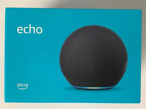Amazon Echo 4th Generation With Premium Sound Smart Home Hub And