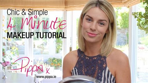 4 Minute Glowing Summer Makeup Tutorial Pippa O Connor Youtube