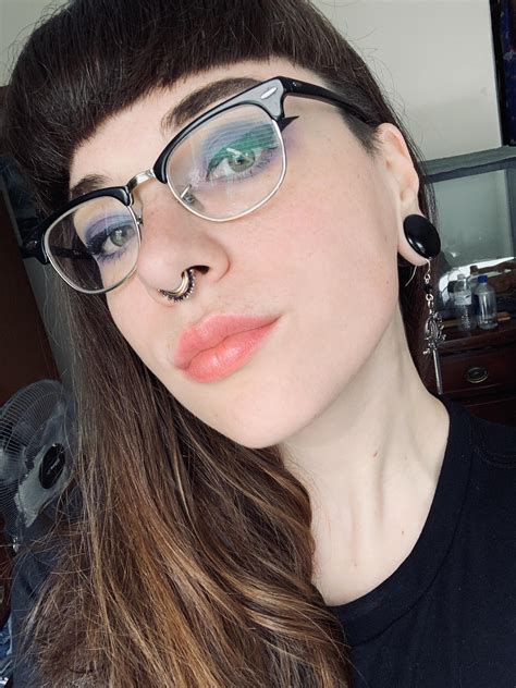 Got My Septum To 8g And Did My First Stack Any Tips On Keeping The