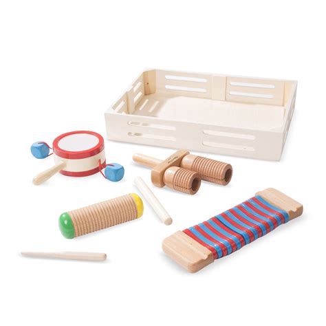 Toys And Hobbies New Melissa And Doug Band In A Box 10 Pc Musical And