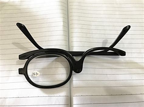 buyworld 2018 rotating magnify eye makeup glasses reading glasses women cosmetic presbyopia
