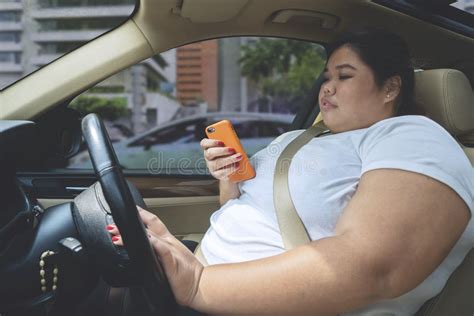 Obese Woman Car Stock Photos Free And Royalty Free Stock Photos From