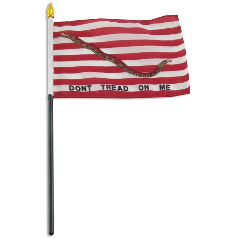 1st Navy Jack 4 X 6 Flag Dont Tread On Me Frankies Flags