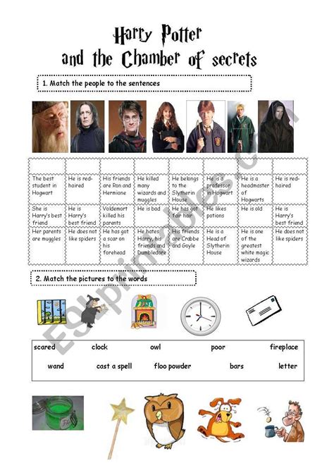 20 Harry Potter Worksheets Worksheets Decoomo