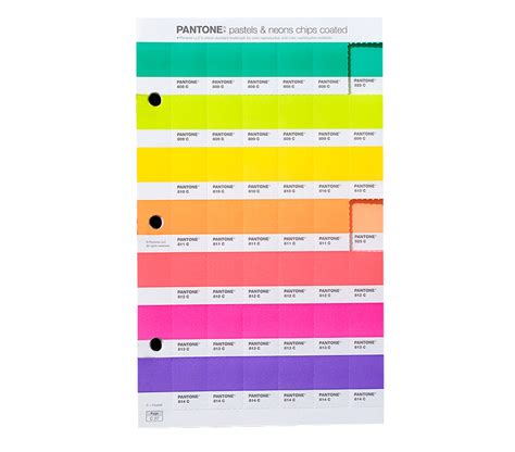 Pantone Pastel And Neons Chips Uncoated Dtpobchod