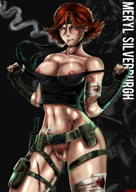 Girls Of Metal Gear Meryl Silverburgh By Therealshadman