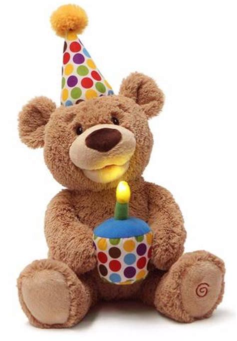 Happy Birthday Teddy Bear Singing Happy Birthday Animated Happy
