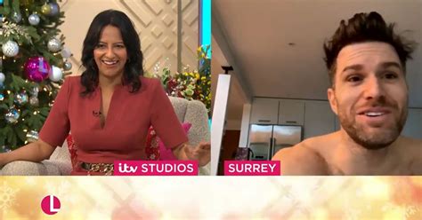 Lorraine Host Ranvir Singh Shocked As Joel Dommet Nearly Misses Interview And Appears Topless