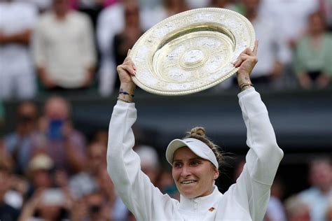 Vondrousova Becomes First Unseeded Woman To Win Wimbledon In Open Era Vanguard News