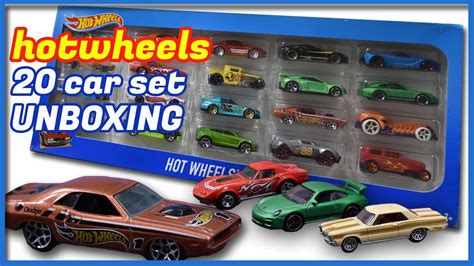 Hot Wheels Mattel 20 Car T Pack Unboxing Youtube