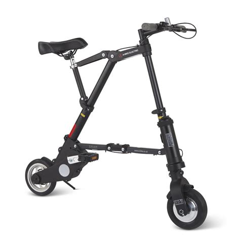 The Worlds Lightest Folding Electric Bicycle Hammacher Schlemmer