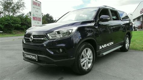 Ssangyong Musso 22 Saracen Auto Finished In Dandy Blue Video