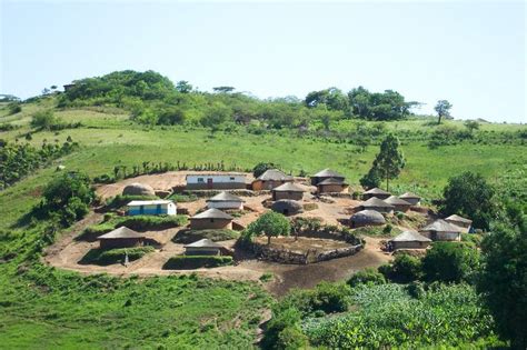 Zulu Village In Rural Zululand
