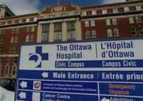 Ottawa Hospital Files Lawsuit Against Former Directors Contractors