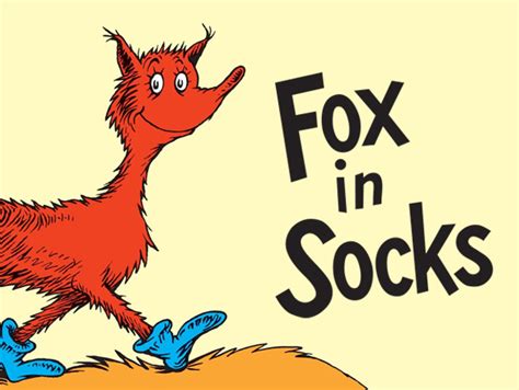 fox in socks seussville