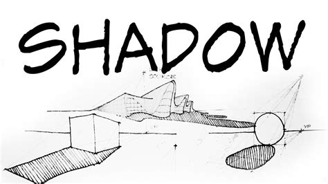 How To Draw Perspective Shadow Part 1 Architecture Daily Sketches