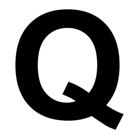 letra Q Fuentes de letras Tipografía letras Letras