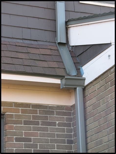 New Guttter Scupper And Downspout Tray On Yahara Place In Madison Wi