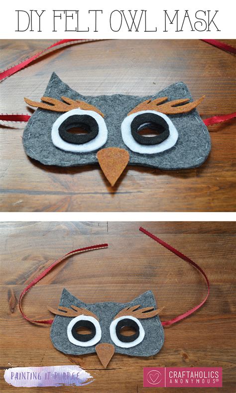 Published on june 2, 2014 by elizabeth atia 33 comments last updated on april 19, 2021. Craftaholics Anonymous® | DIY Owl Mask