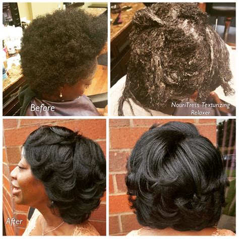 Client Had Been Natural For Years And Decided To Texturize Her Hair