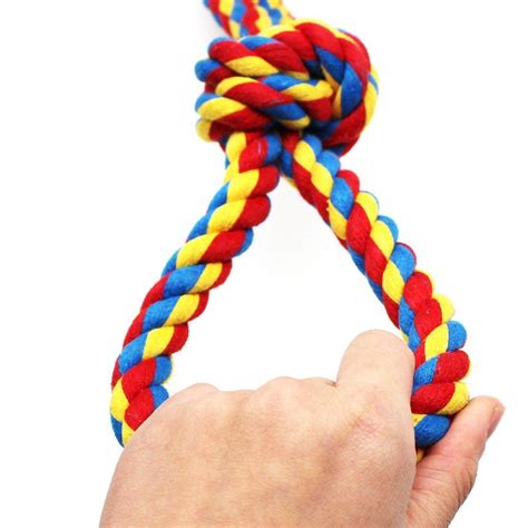 Diy House Xl Rope Dog Toys For Large Strong Dogs Durable Cotton Knots