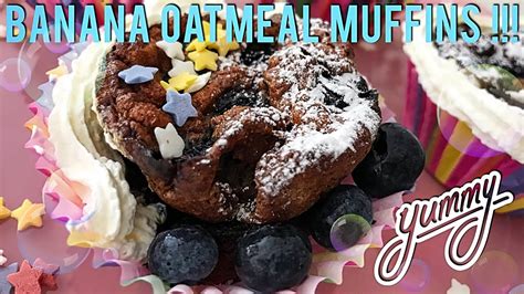 Banana Oatmeal Muffins Ko Radi Taj I Gresi In Da Kitchen Sa Japancem Youtube