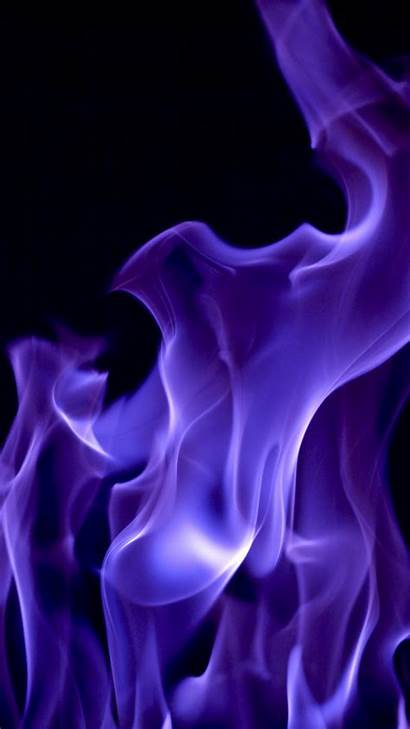 Purple Abstract Flame Aesthetic Dark Wallpapers Fire