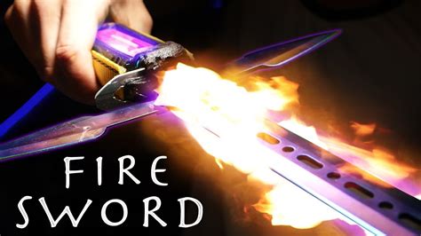 How To Make A Fire Sword Update New