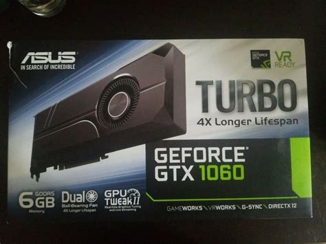 Nvidia ASUS Turbo GeForce GTX GDDR GB Delivers X Longer Card
