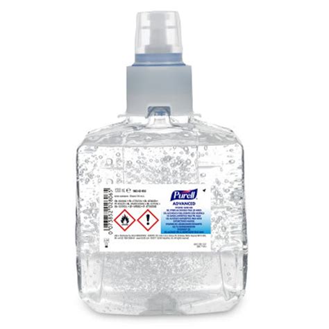 Purell Ltx 12 Hand Sanitizer Gel Refills Advanced Hygienic 2 X 1200ml