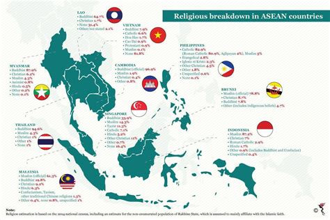 Malaysia's second largest religion dates back more than 2000 years, accounting for approximately 20% of today's population. Religious Map Of Malaysia - Maps of the World